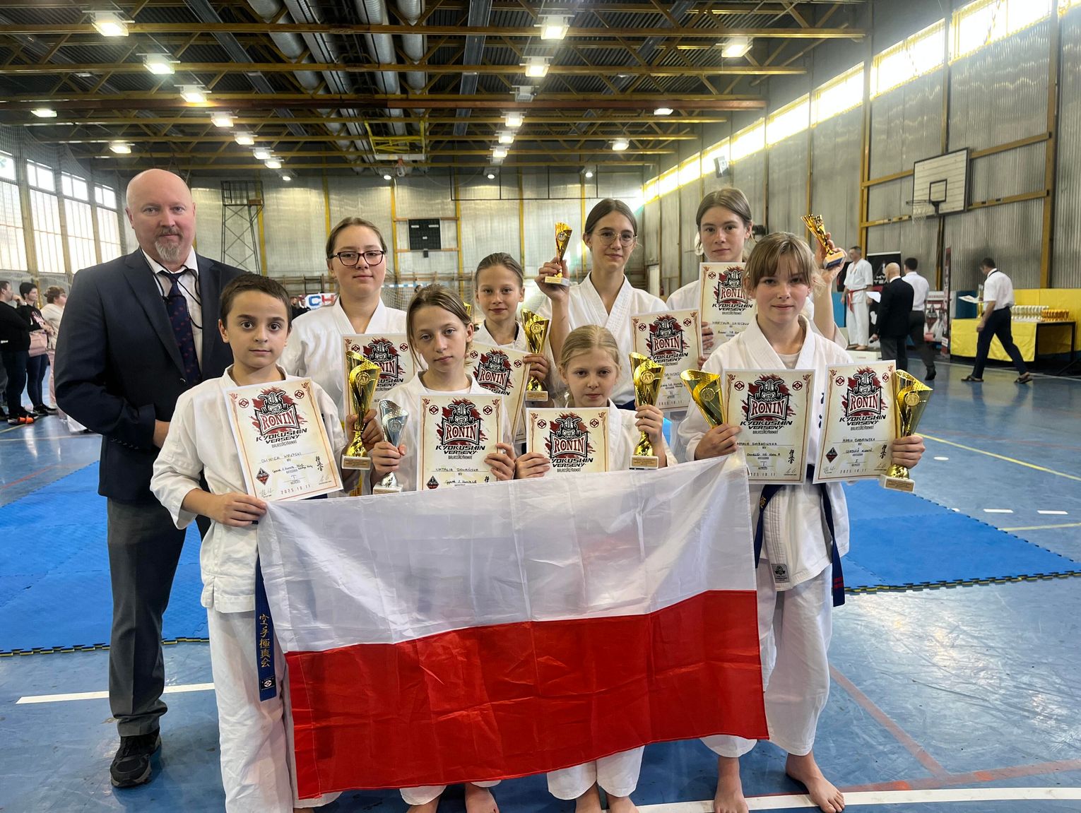 Laury z trzech turniejów