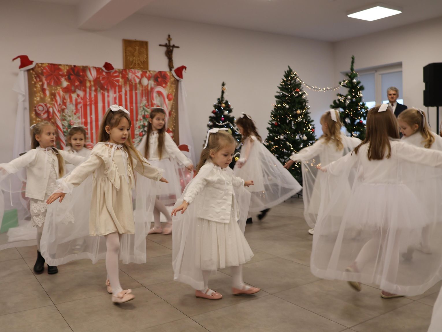 Łomazy. Podzielili się opłatkiem, zaśpiewali kolędy [ZDJĘCIA]