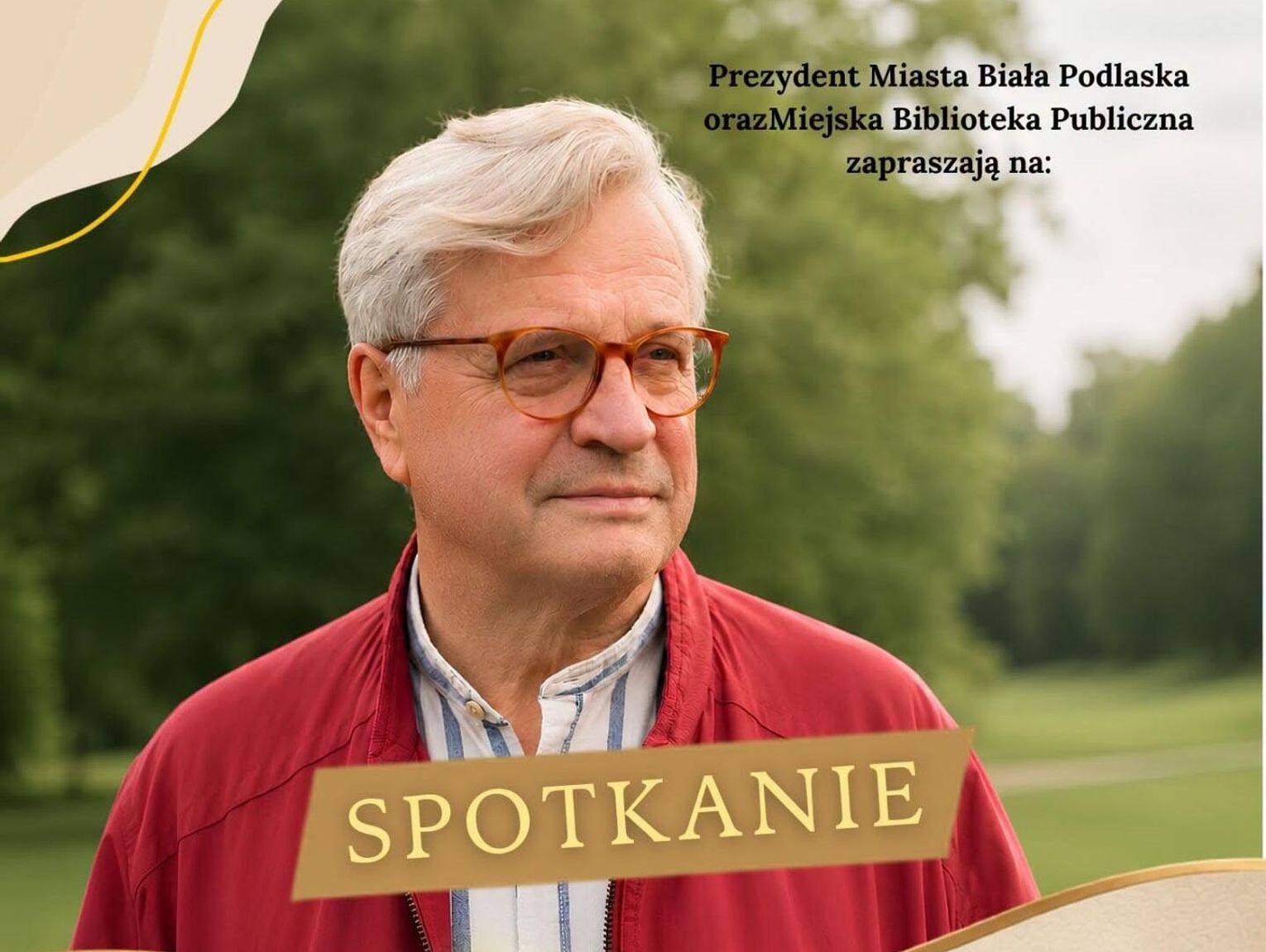 Marek Trela spotka się z mieszkańcami Białej Podlaskiej