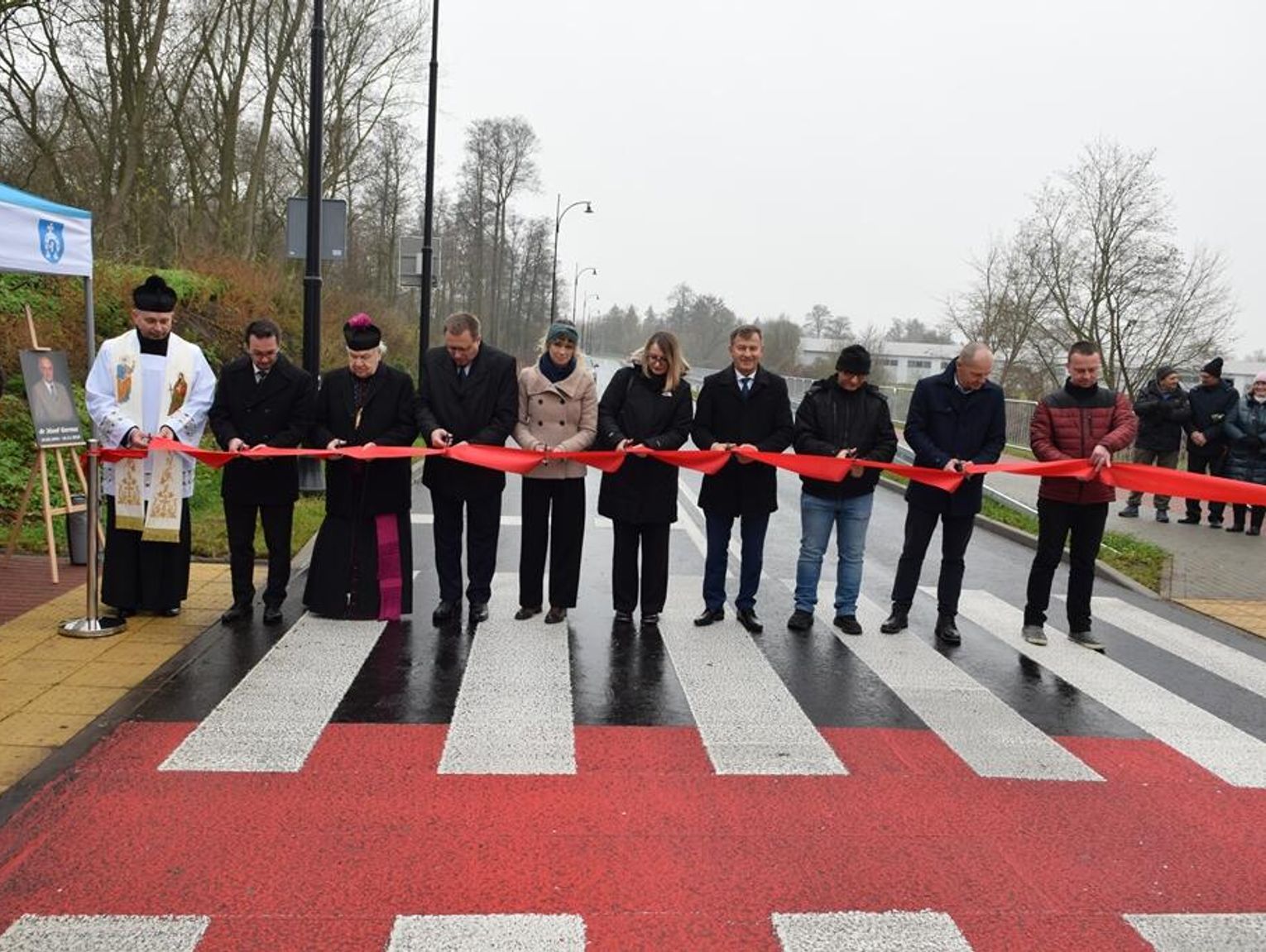 Międzyrzec Podlaski. Otwarcie ulicy im. Józefa Geresza [ZDJĘCIA]