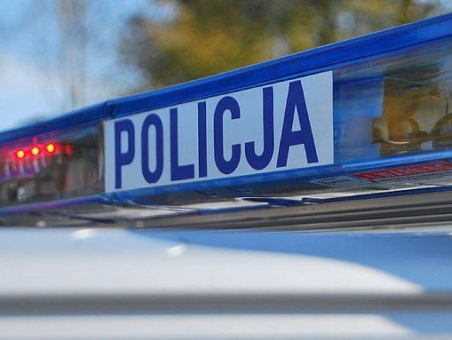 Międzyrzec Podlaski. Radiowozem w płot