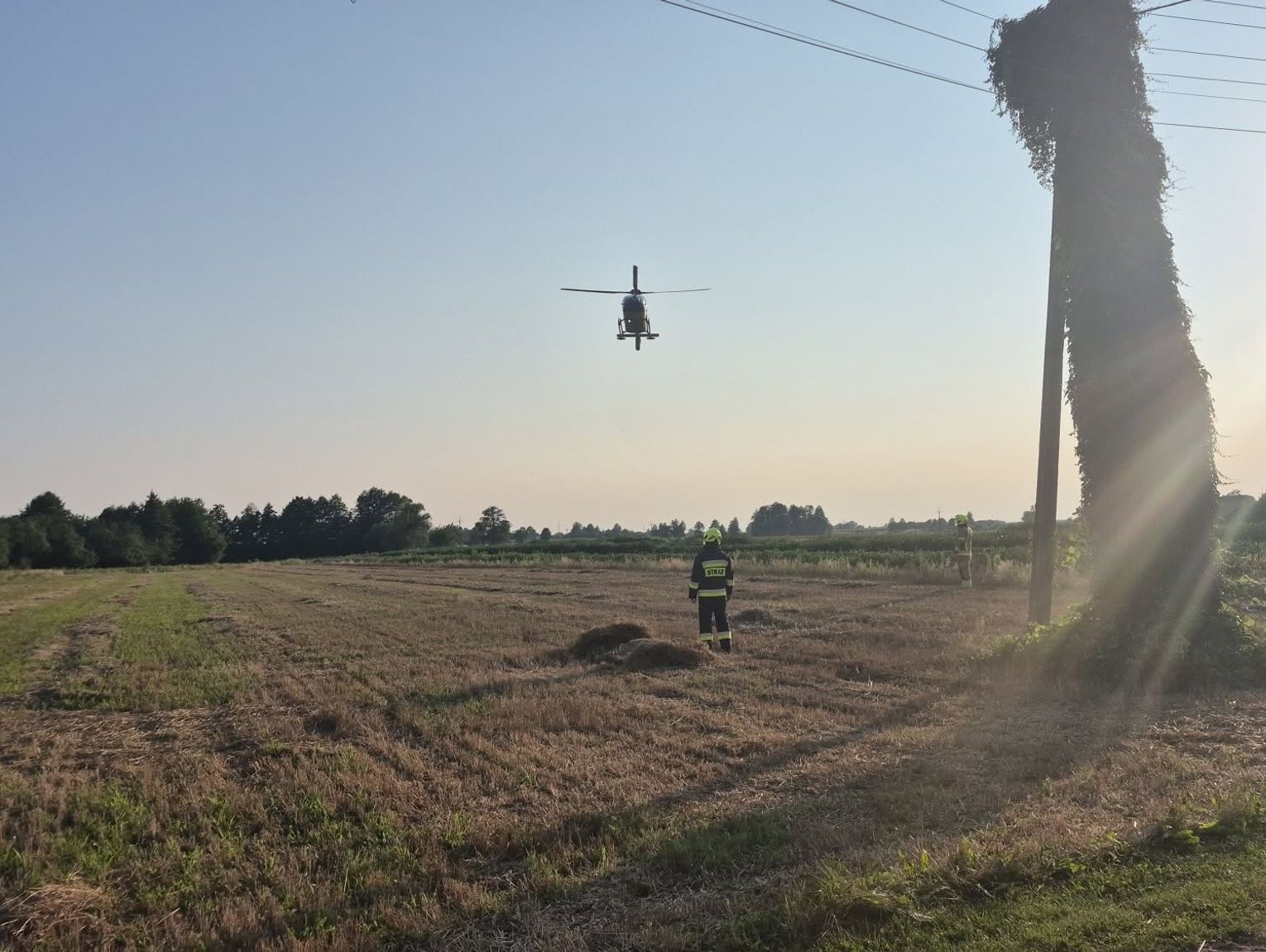Mieszkańcowi Dubicy Dolnej ustało krążenie. Wezwano strażaków