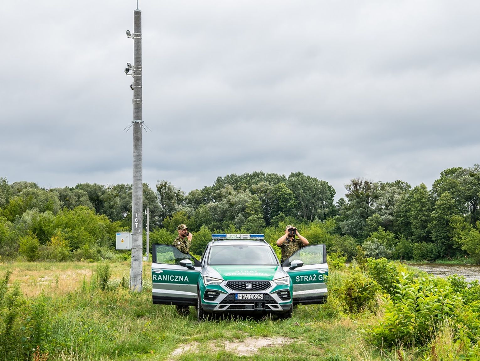 Migrantów wykryła elektroniczna bariera