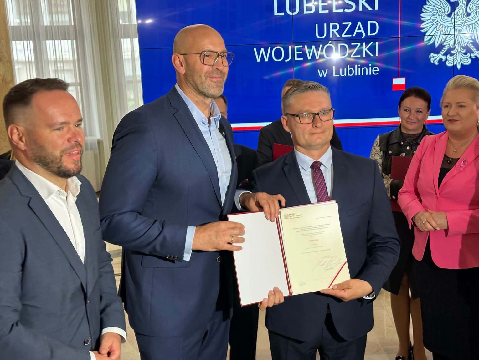 Minister przekazał dotacje na rozwój sportu