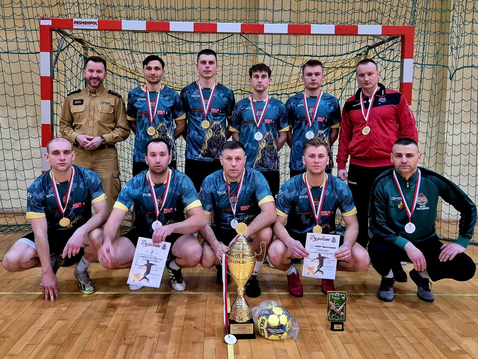 Mistrzostwa Województwa Lubelskiego Strażaków PSP w Halowej Piłce Nożnej [WYNIKI]