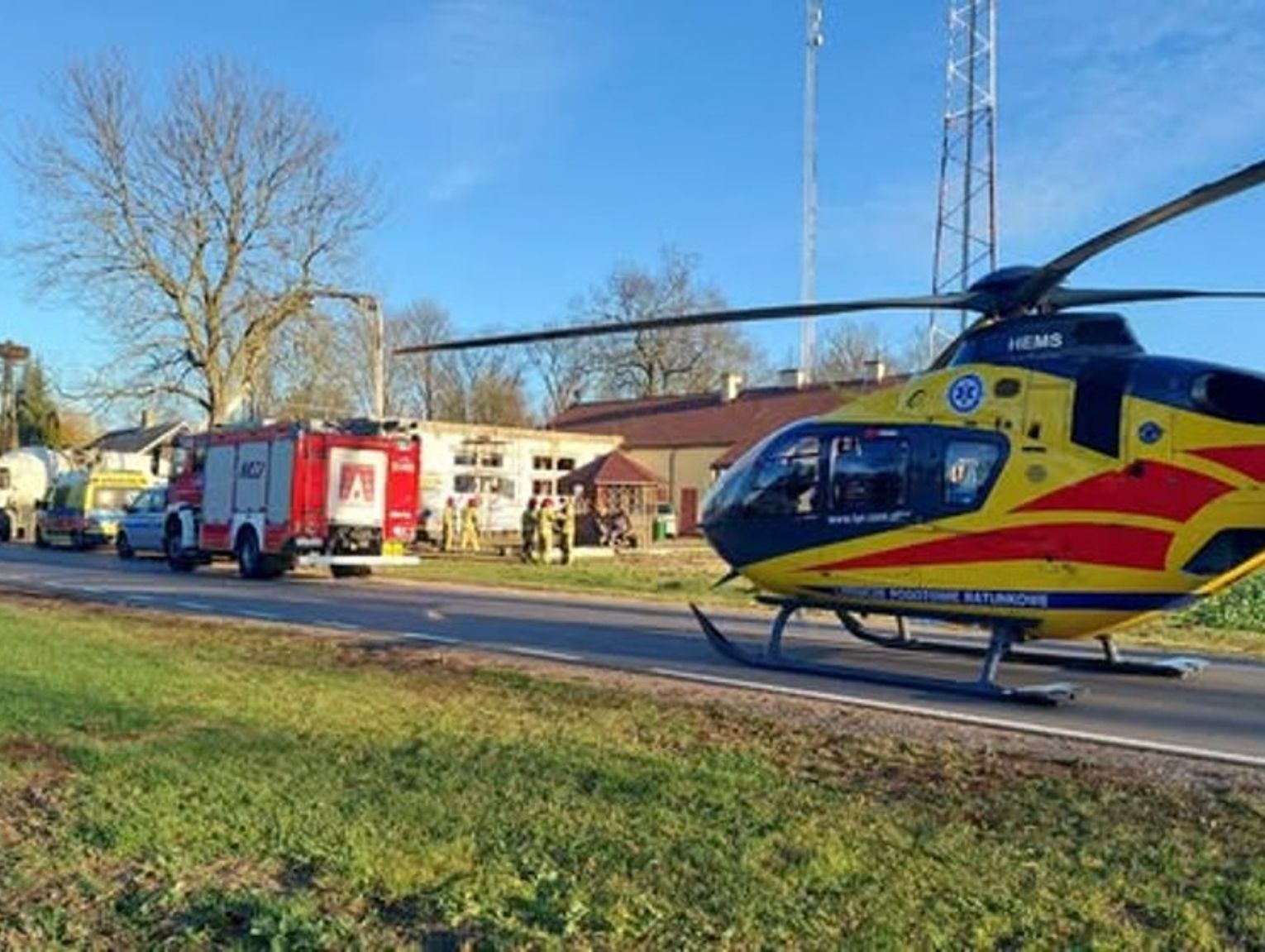 Na budowie zawalił się betonowy strop