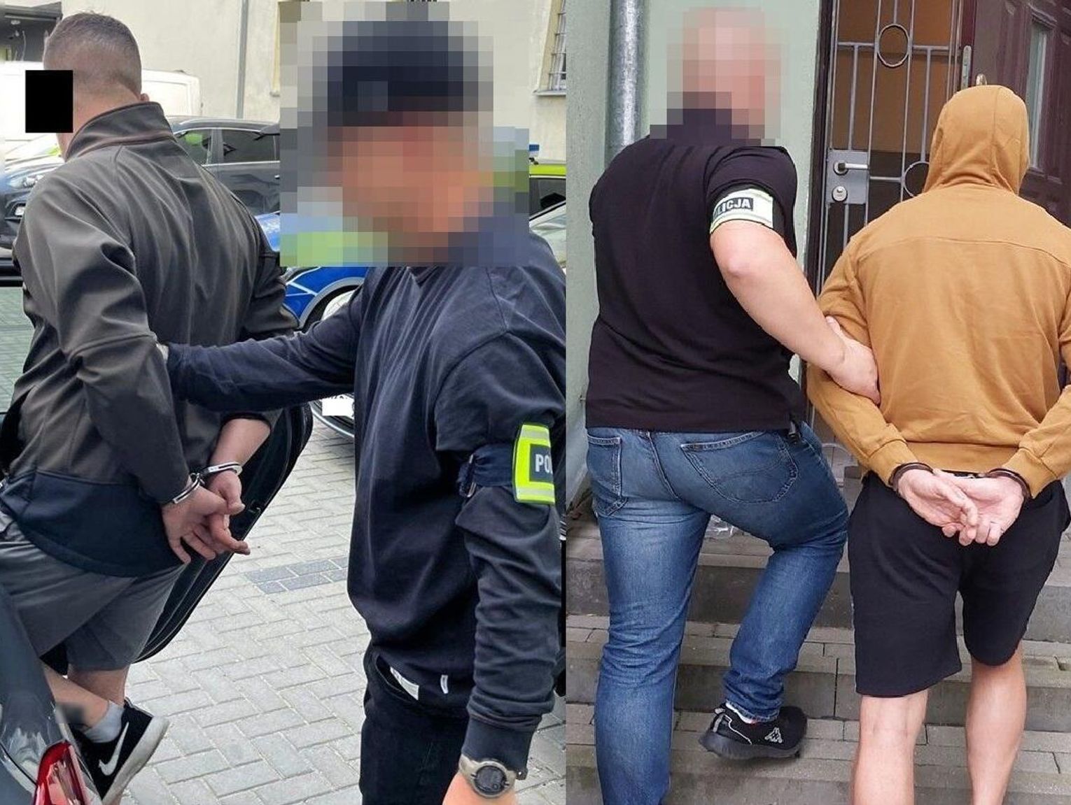 Narkotyki były w domach, autach i budynkach gospodarskich