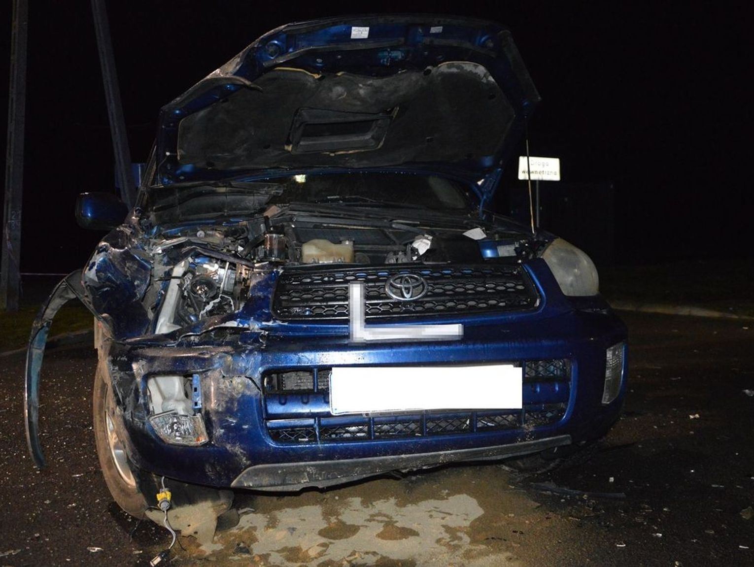 Nie ustąpił pierwszeństwa. 62-latek trafił do szpitala