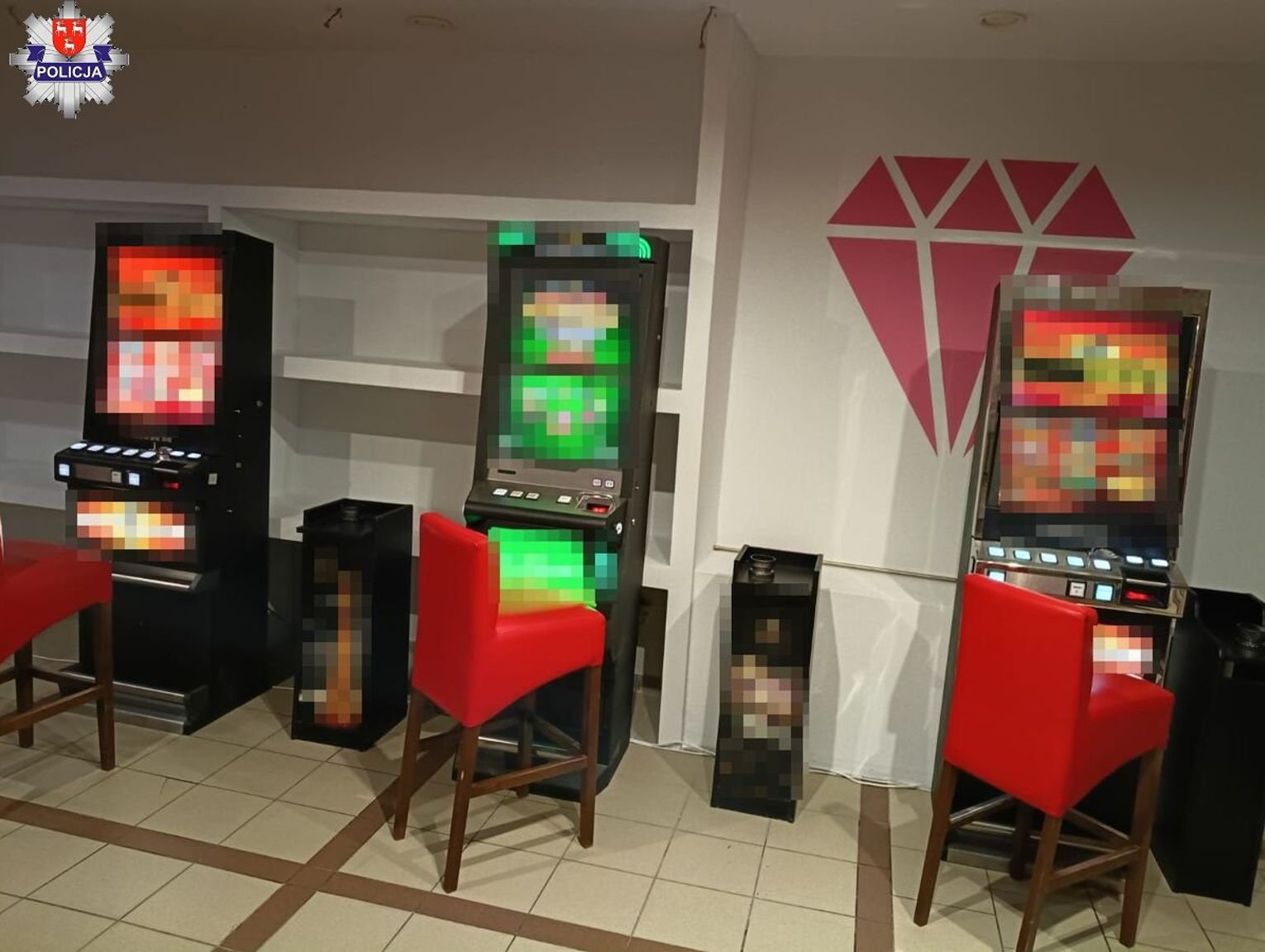 Nielegalny salon gier zlikwidowany w Łukowie