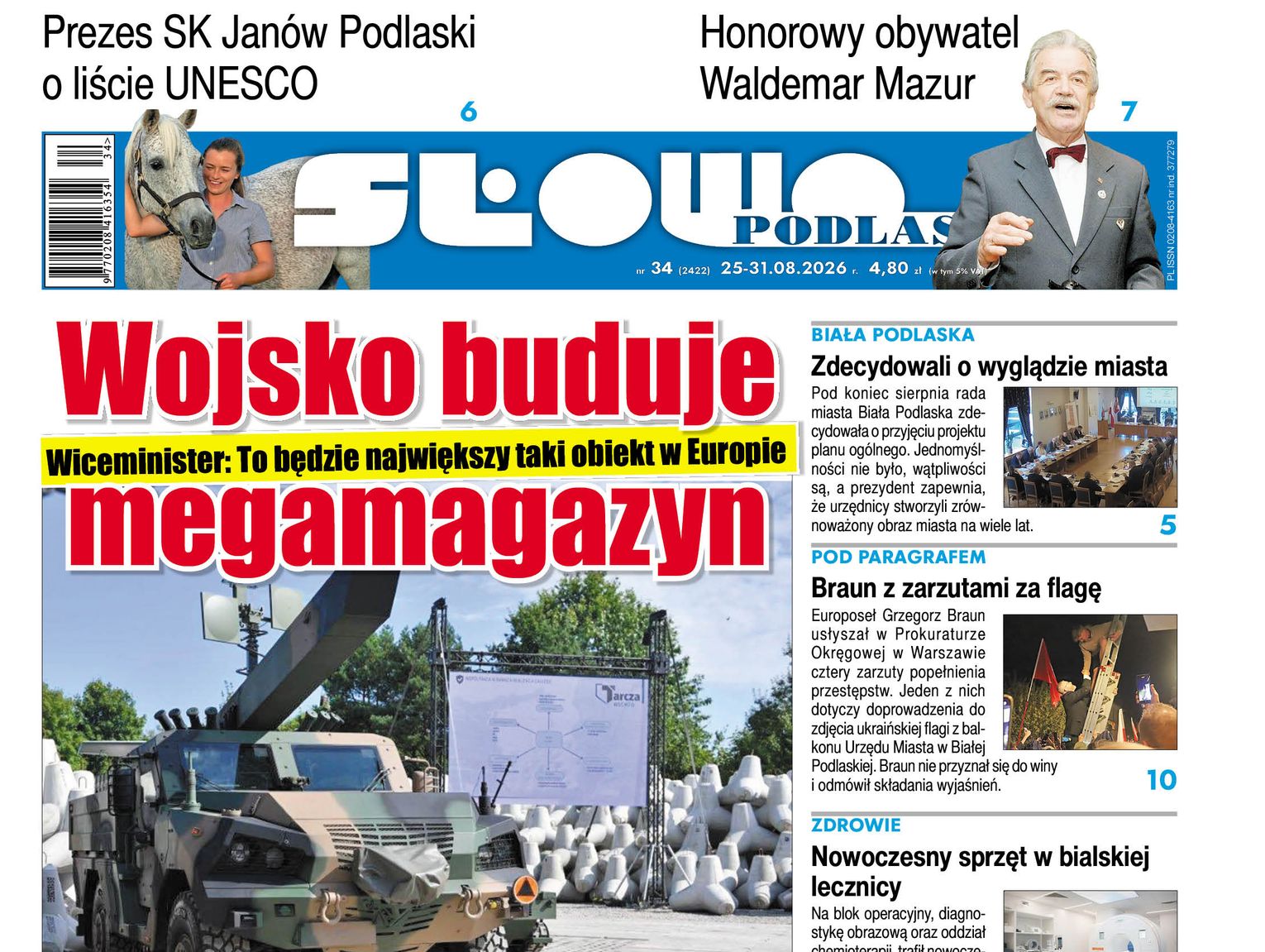 Nowe wydanie Słowa Podlasia już gotowe! Sprawdźcie, o czym piszemy