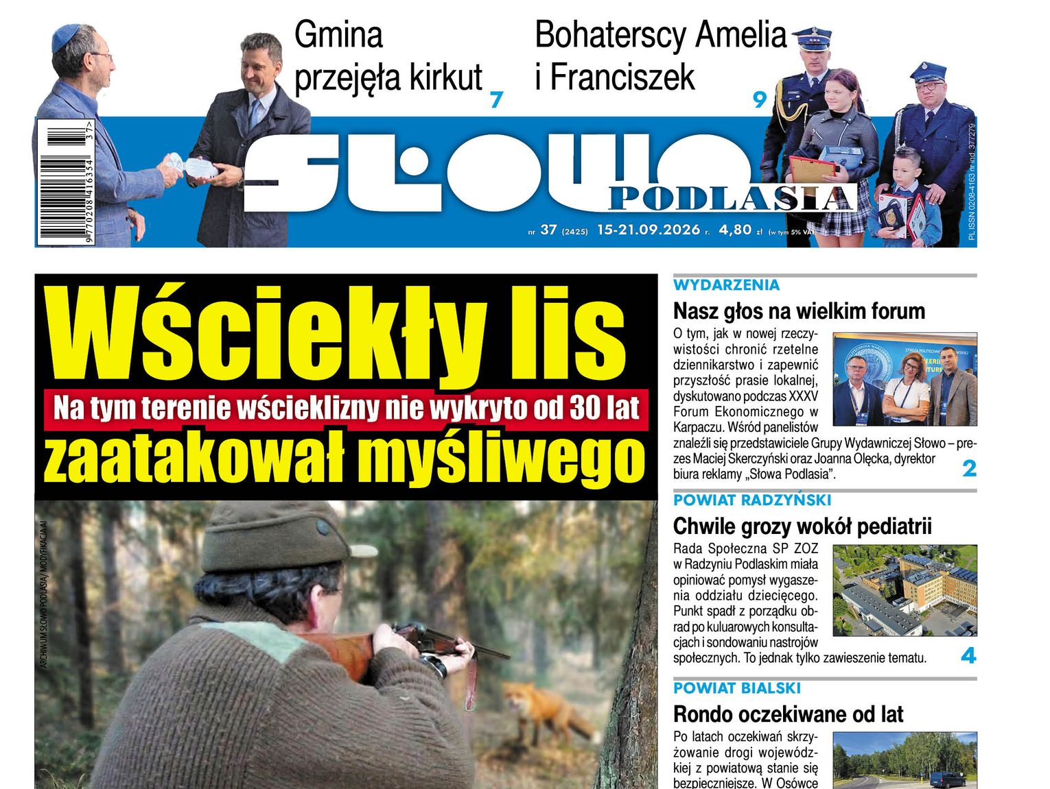 Nowe wydanie Słowa Podlasia już gotowe! Sprawdźcie, o czym piszemy