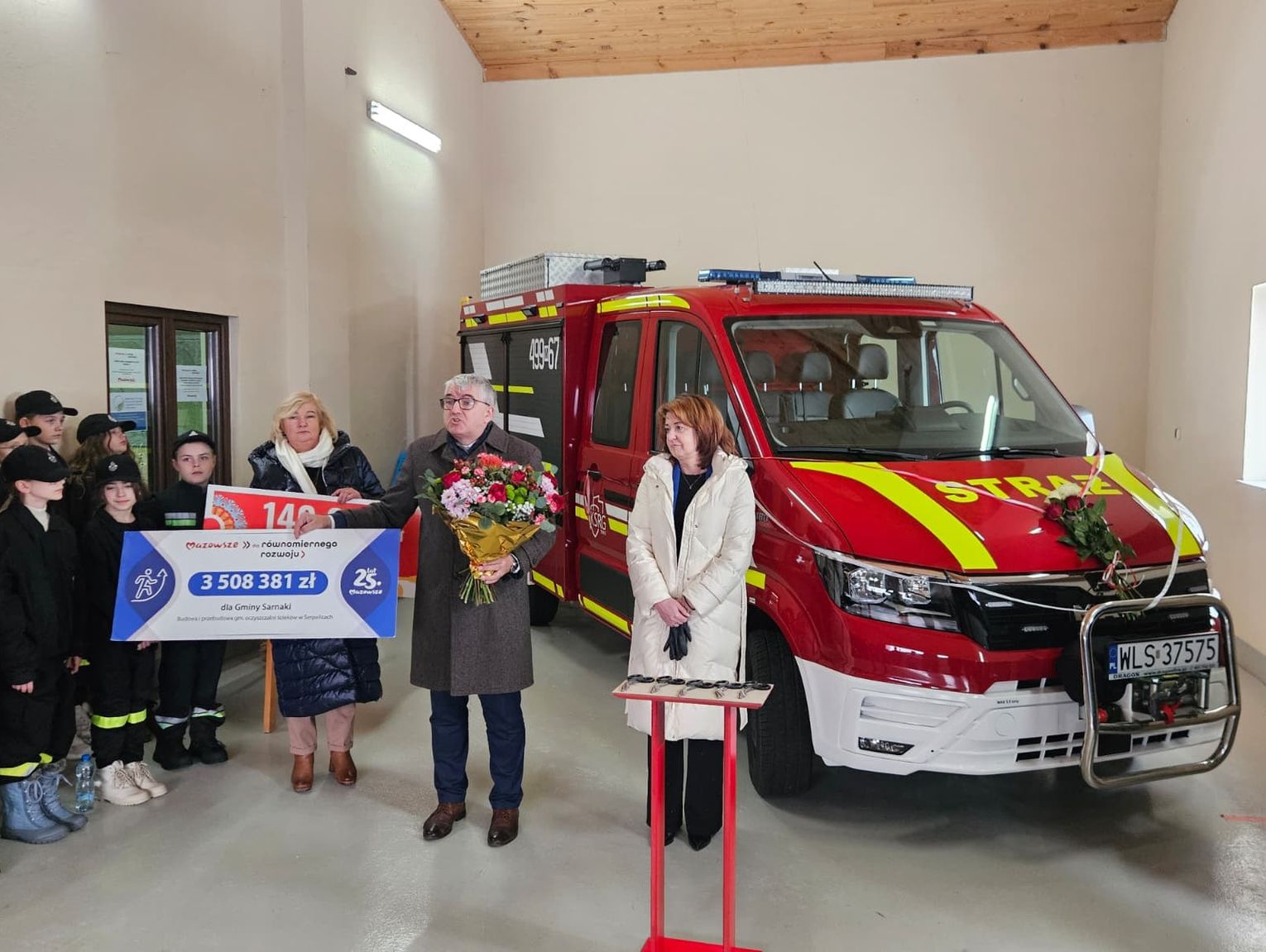 Nowy wóz dla OSP KSRG Serpelice! [GALERIA ZDJĘĆ]