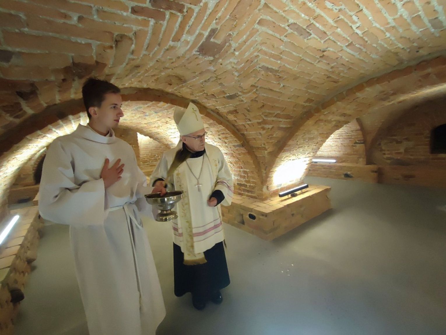 Odkrywali tajemnice kościelnych krypt