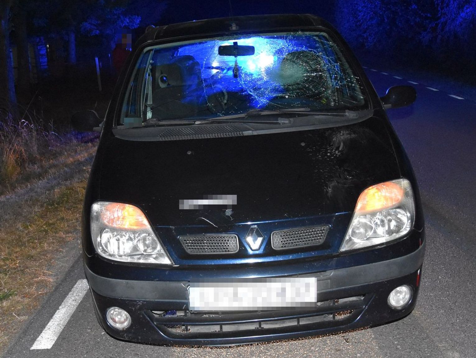 Osobówką potrącił rowerzystę. Cyklista był pijany