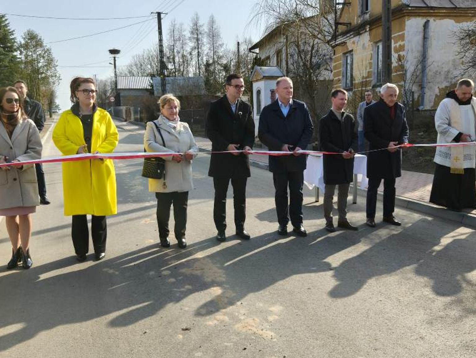 Otwarcie dwóch inwestycji drogowych