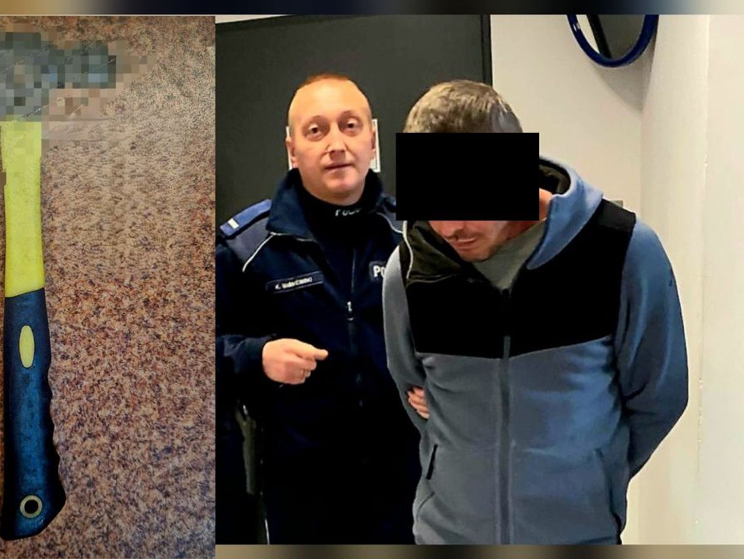 41-latek z Parczewa zaatakował młotkiem byłego pracodawcę