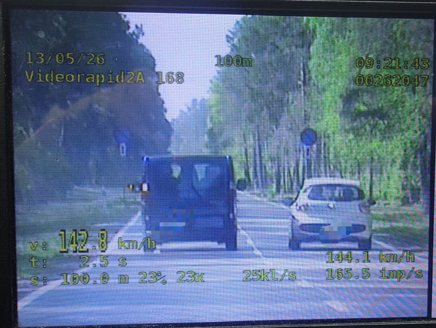 Pędził 142 km/h, stracił prawo jazdy