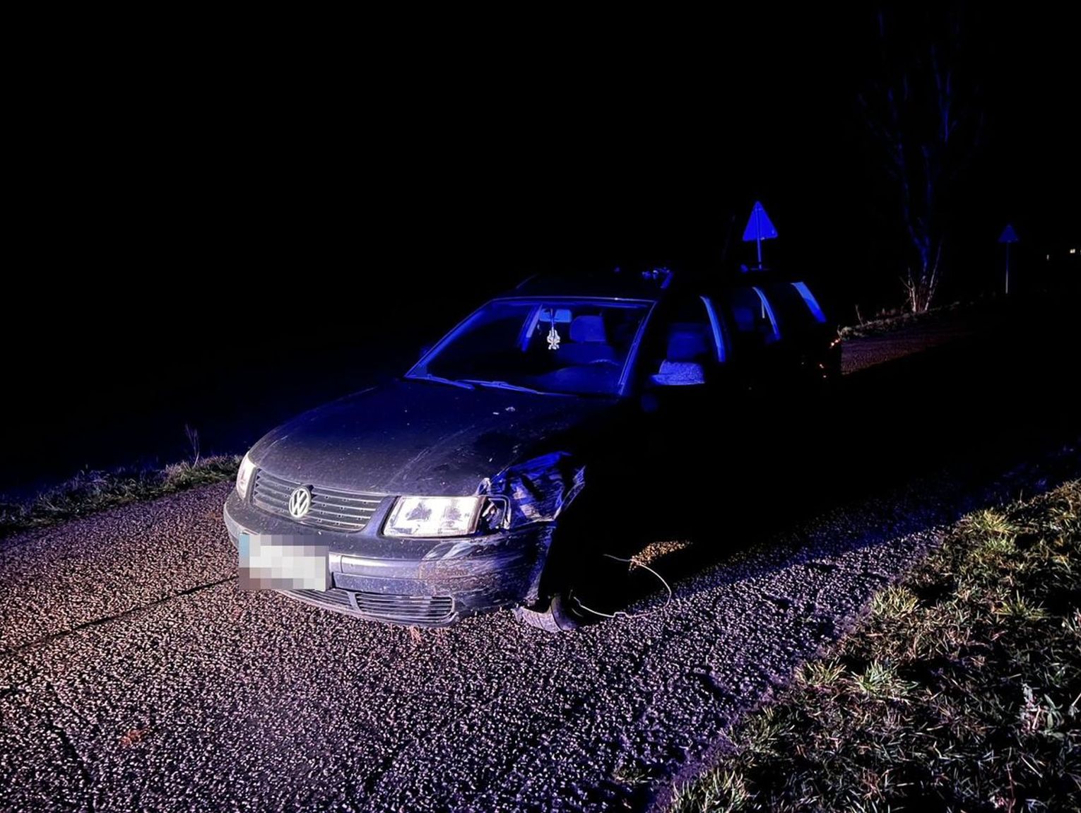 Pił wódkę za kierownicą. Miał prawie 3 promile