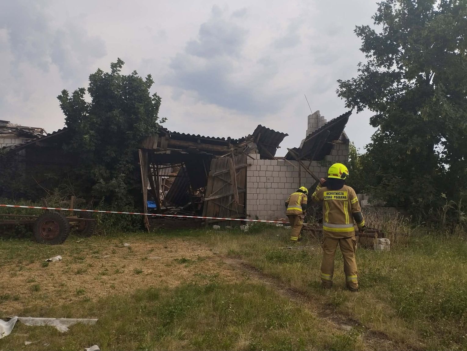 Burza spustoszyła region: Wsie bez wody, zerwany dachy i zniszczone uprawy [ZDJĘCIA, WIDEO]