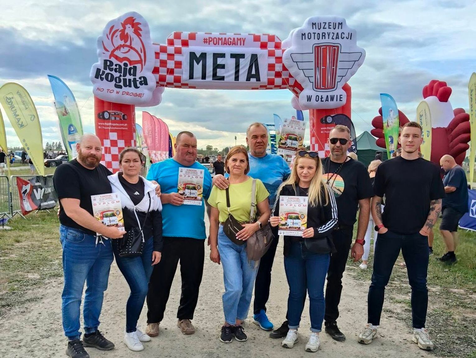 Pojechali w Rajdzie Koguta. To było niesamowite! [GALERIA ZDJĘĆ, FILMIK]