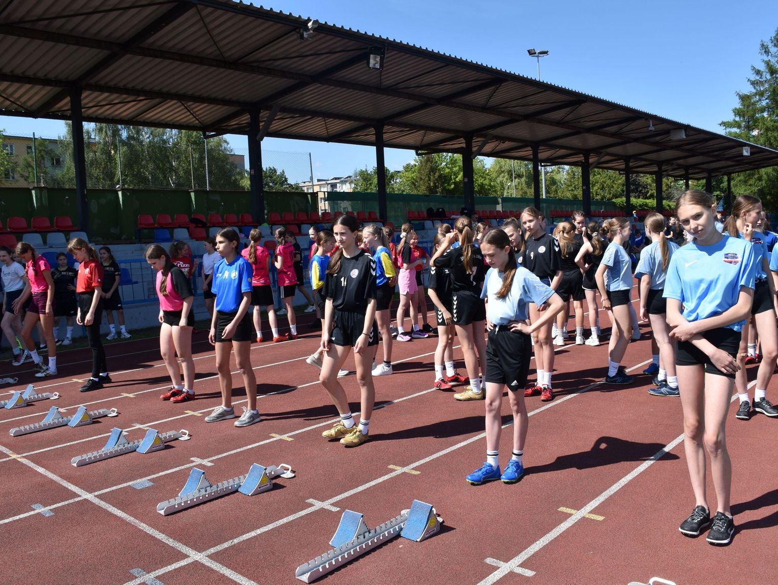 Półfinał wojewódzki w Czwórboju lekkoatletycznym – zwycięstwa zespołów SP 1 Łuków i SP 5 Biała Podlaska