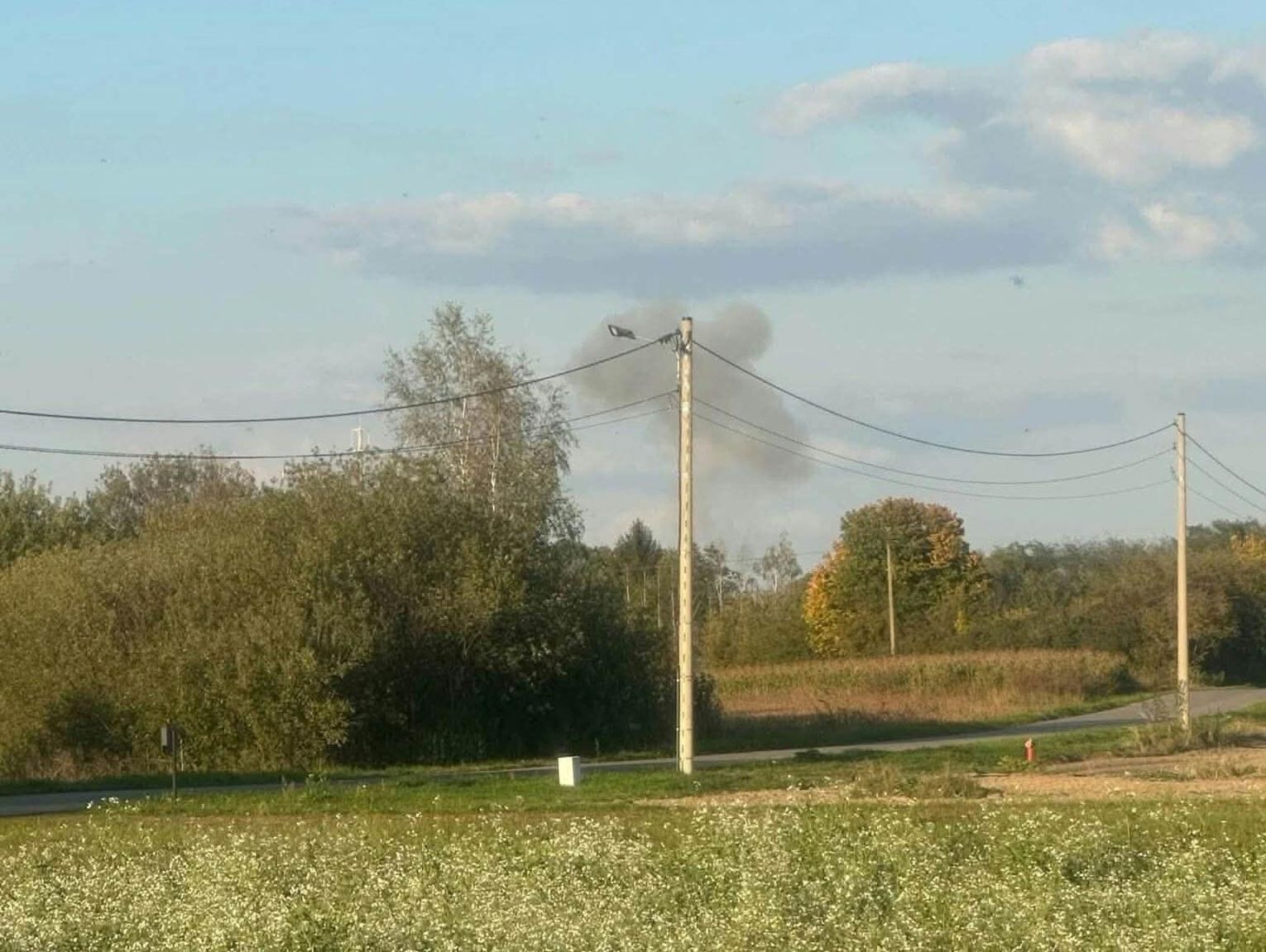 Polskie myśliwce poderwane. Dron znów rozbił się przy granicy