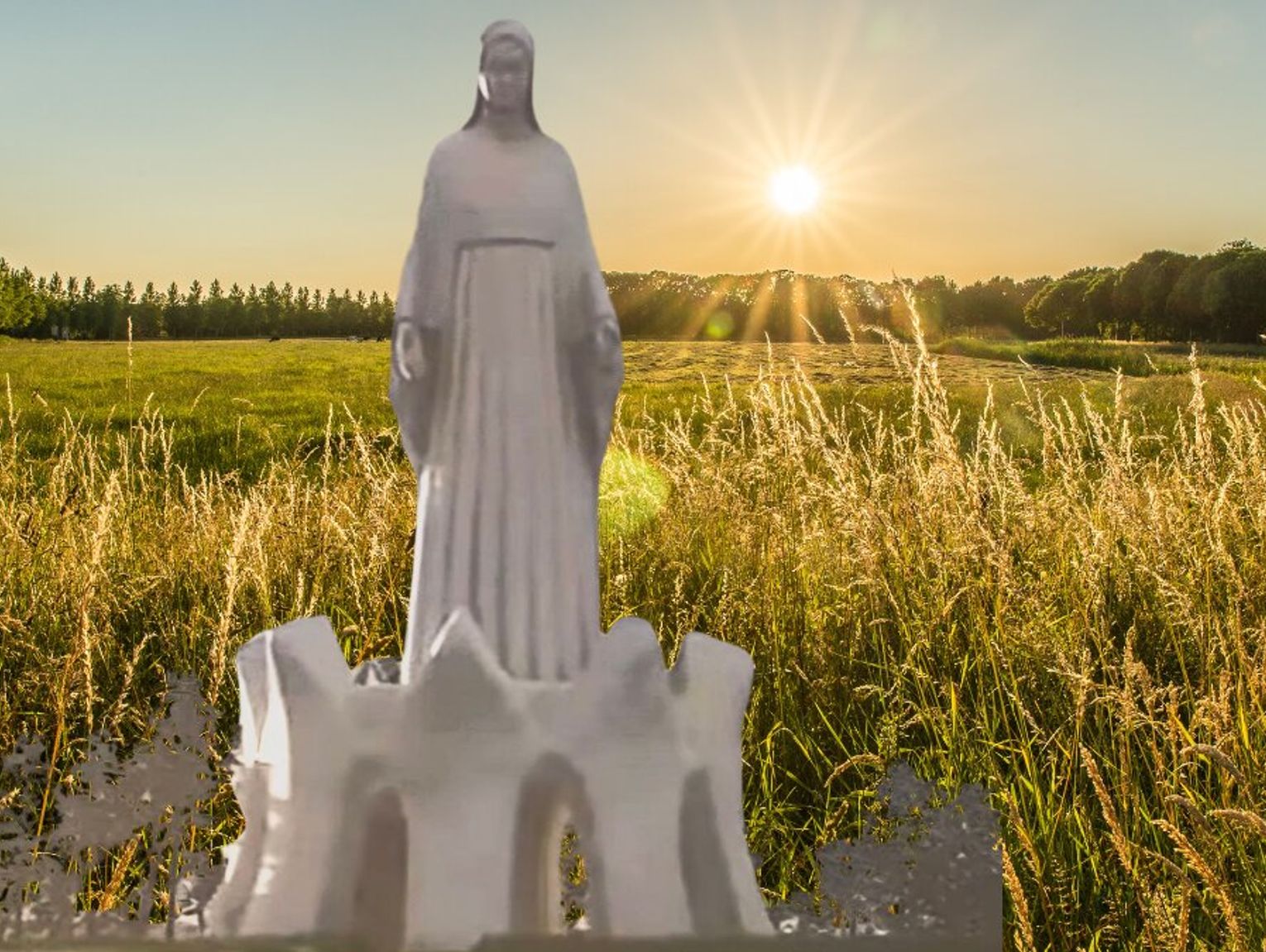 Gigantyczna Maryja w Konotopiu