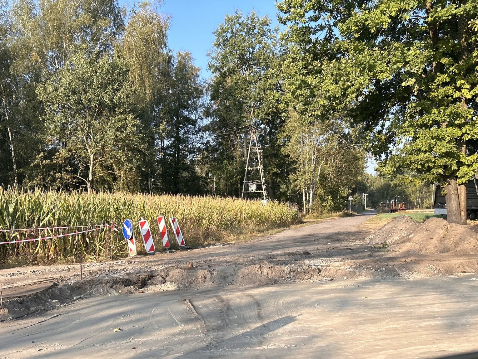 Łomazy. Nowe skrzyżowania na drodze wojewódzkiej