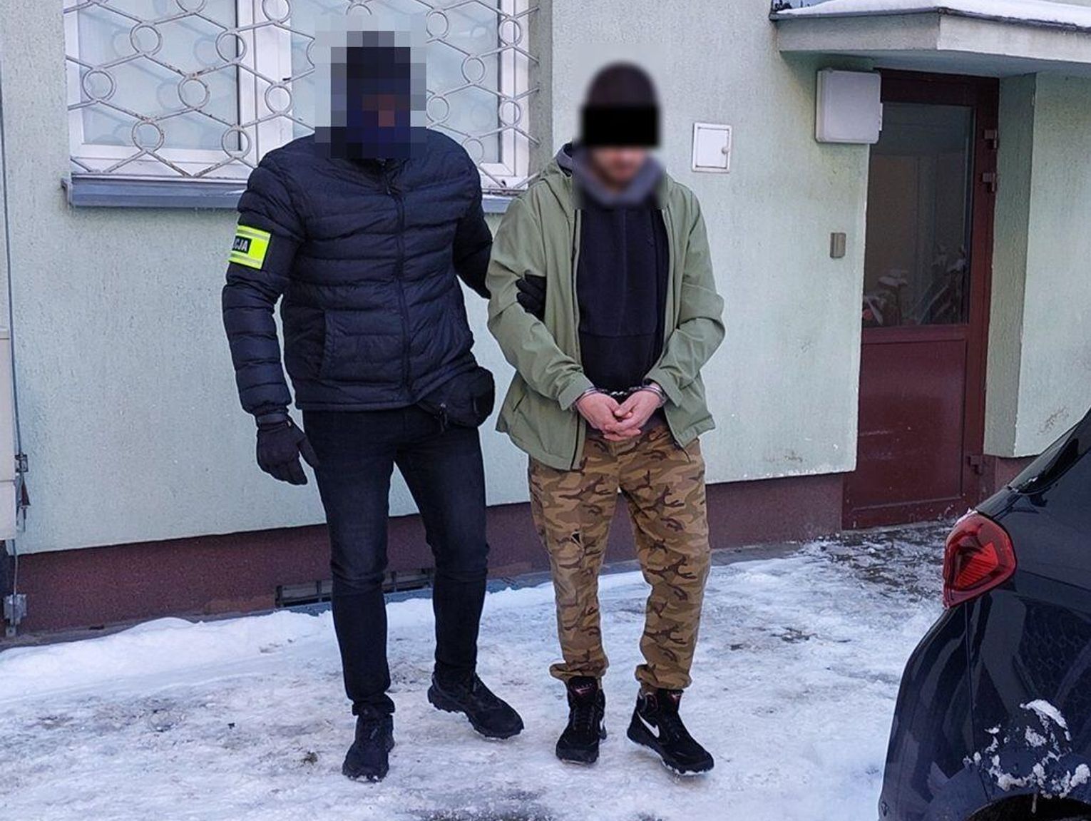 Poszukiwany listem gończym zatrzymany przez bialskich kryminalnych