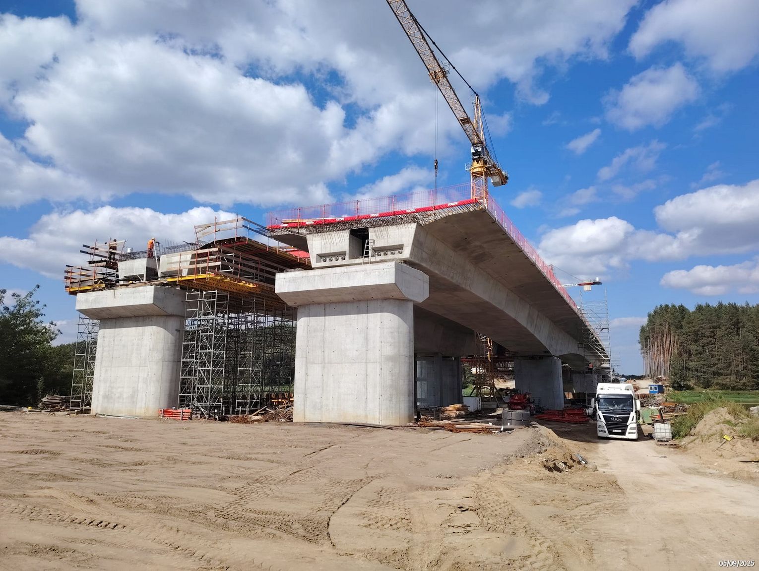 Powiat łosicki. Budowa S19 nabiera tempa [GALERIA ZDJĘĆ]