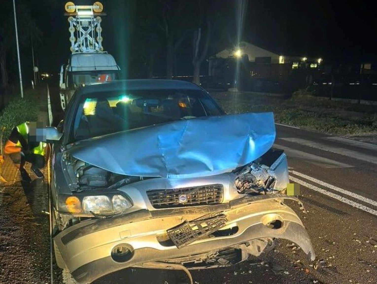 Powiat radzyński. Najechała na Forda. Trzy osoby w szpitalu