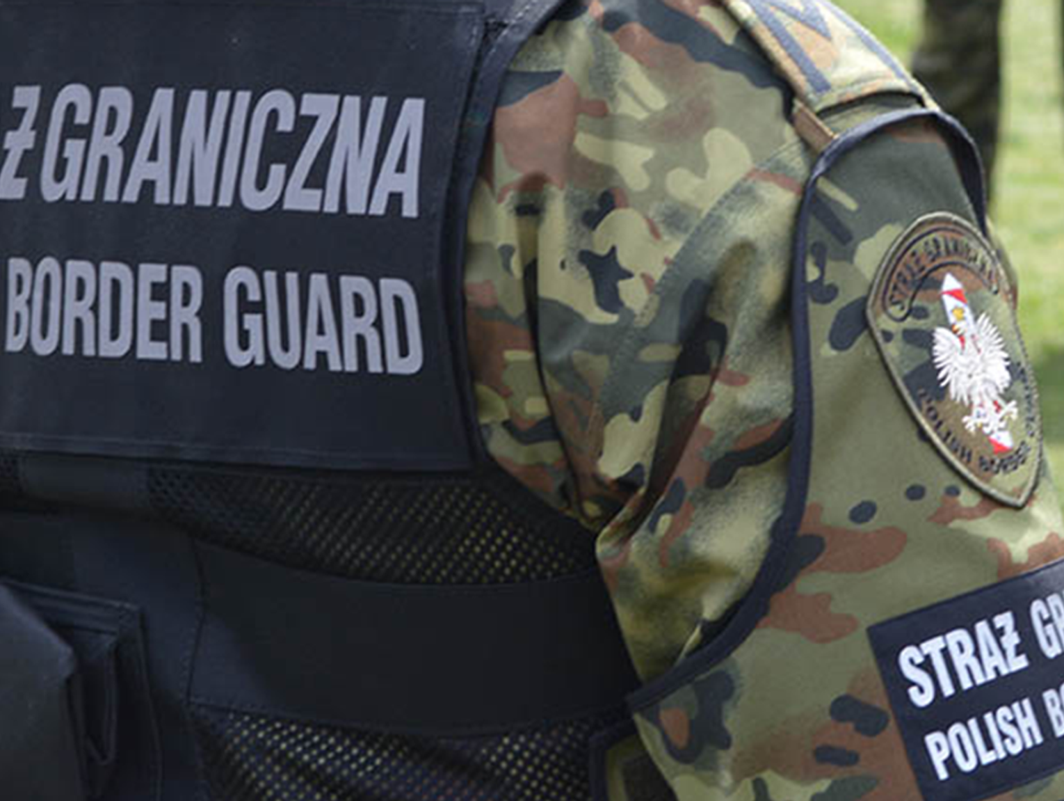 Prokuratura o dronie w Polatyczach. Nieuzbrojony z napisami cyrylicą