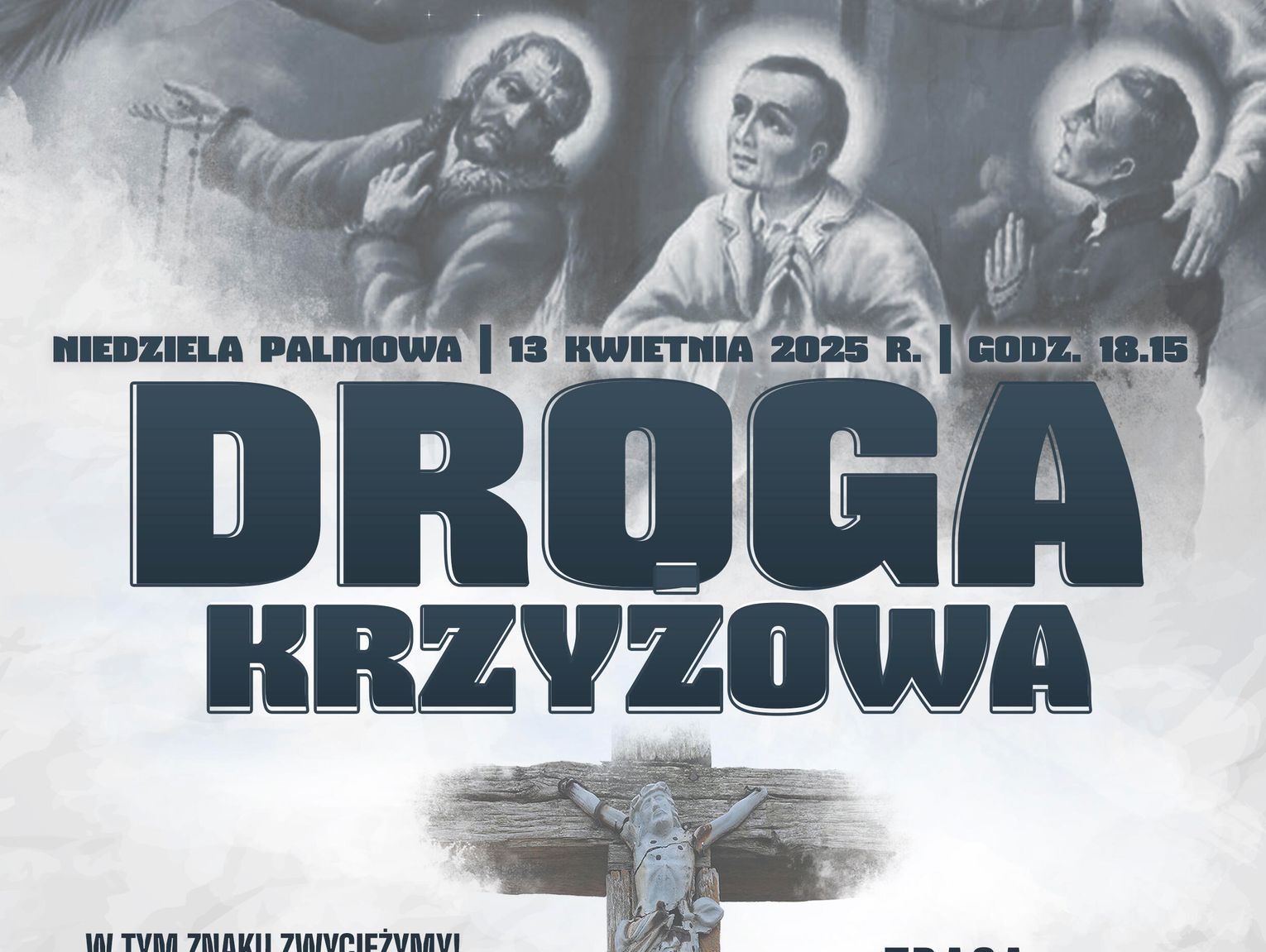 Wisznice. Droga krzyżowa z bł. Męczennikami Podlaskimi