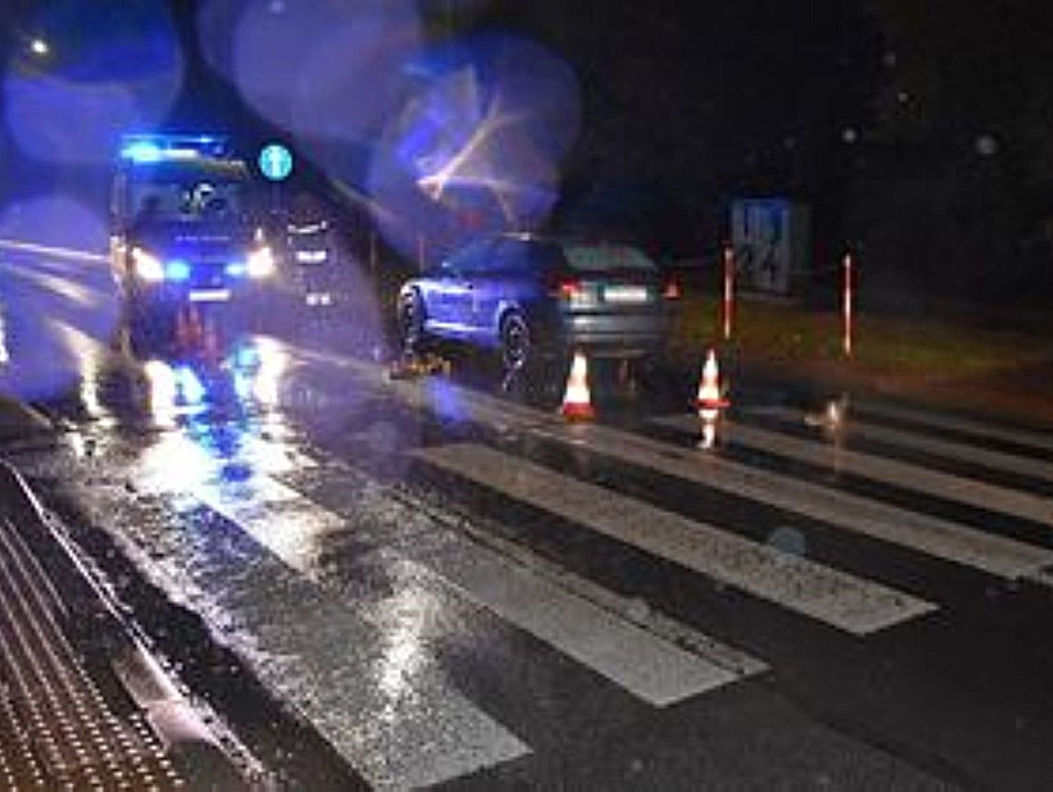 Radzyń Podlaski. Kobiety potrącone na przejściu dla pieszych [WIDEO]