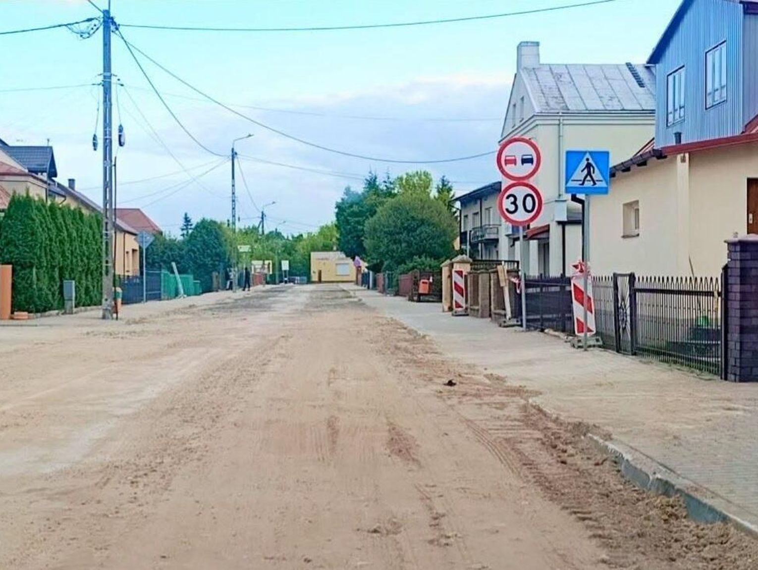RADZYŃ PODLASKI: Przerwa w modernizacji ulicy