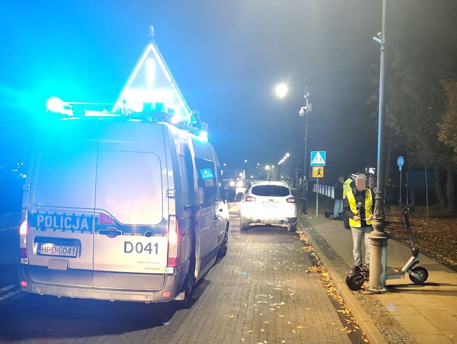 Radzyń Podlaski. Wjechał hulajnogą wprost pod samochód