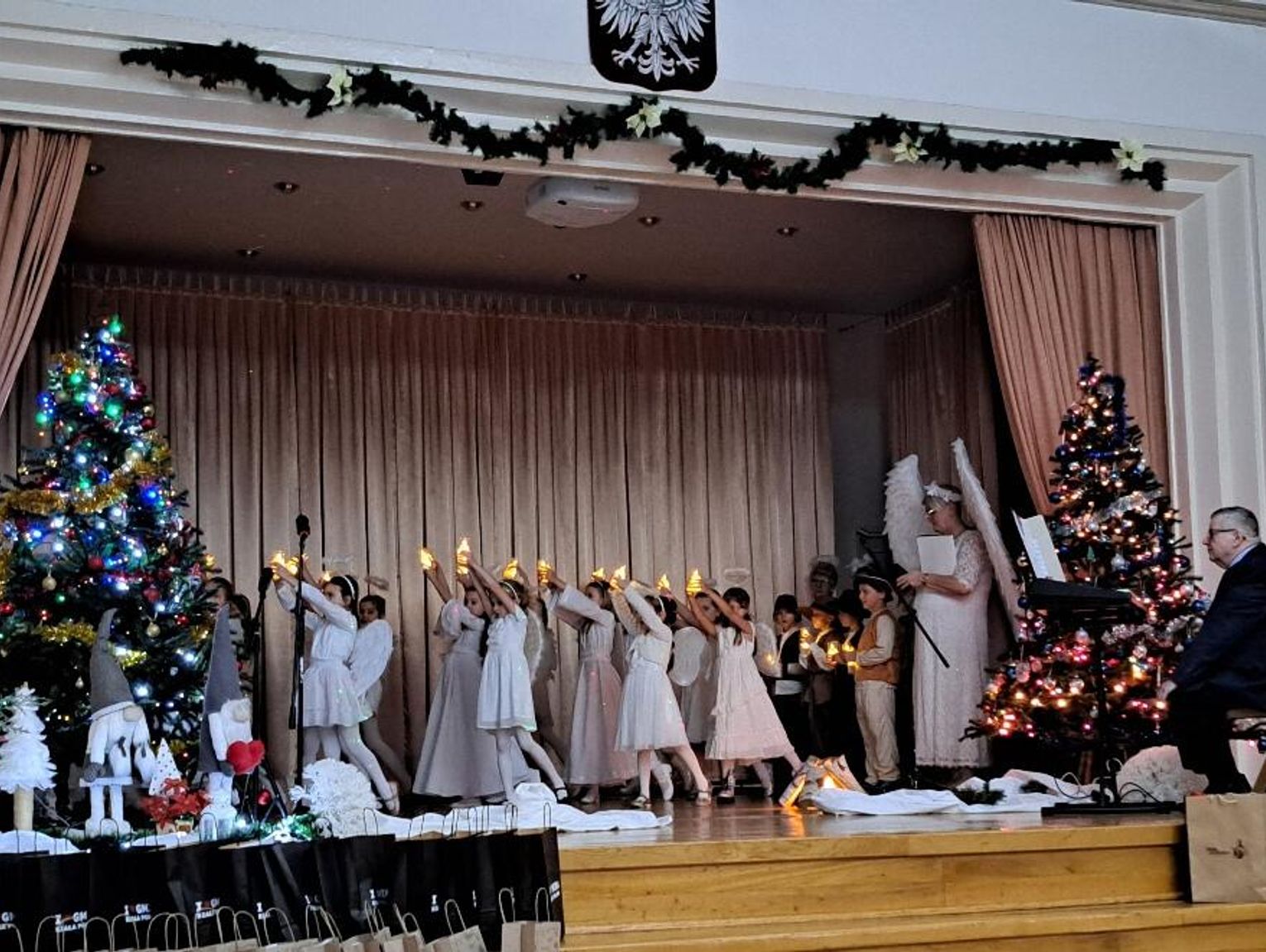 Serce rośnie, gdy widzi się wykonanie kolęd przez przedszkolaków