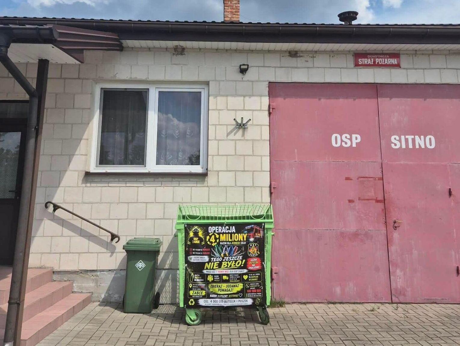 Skradzione butelki. Gorzkie słowa druhów z OSP Żabce: „To naprawdę boli”