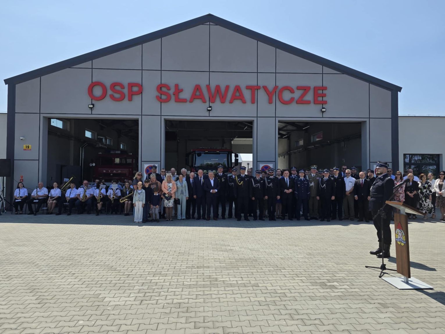 Strażnica OSP Sławatycze już otwarta! [GALERIA ZDJĘĆ]