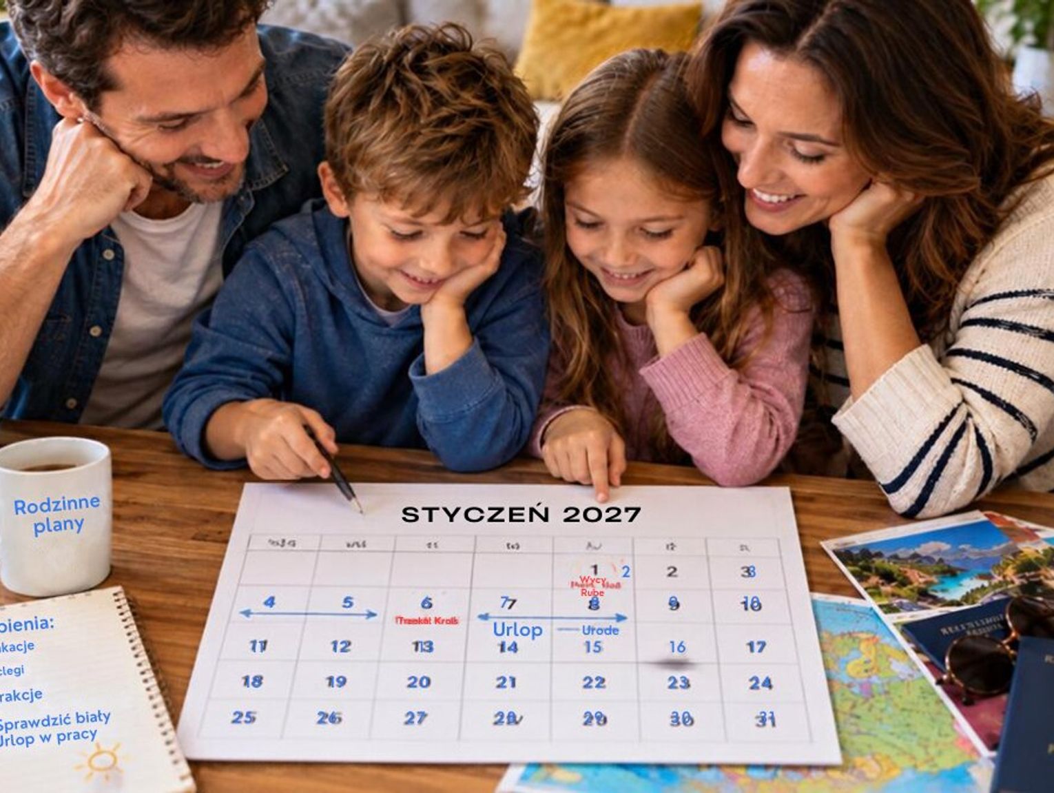 Urlop 2027. Cztery dni urlopu i aż 10 dni wolnego