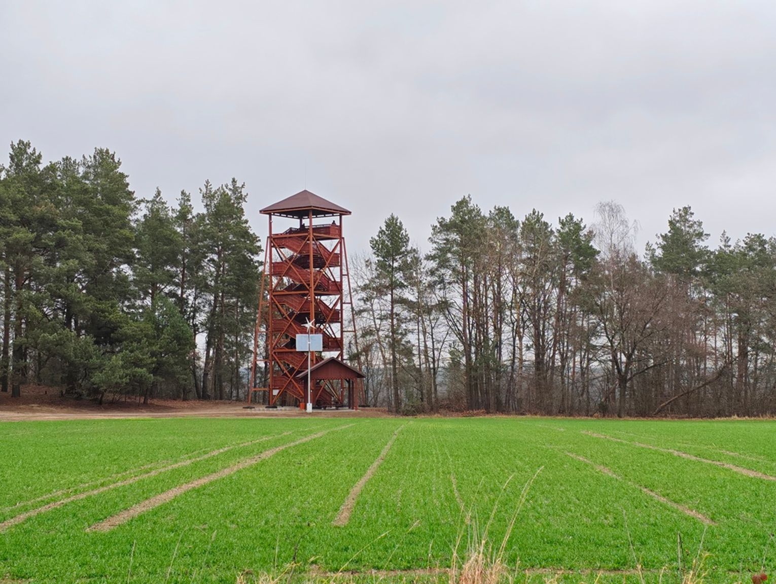 Wieża widokowa w Gnojnie dostępna dla turystów