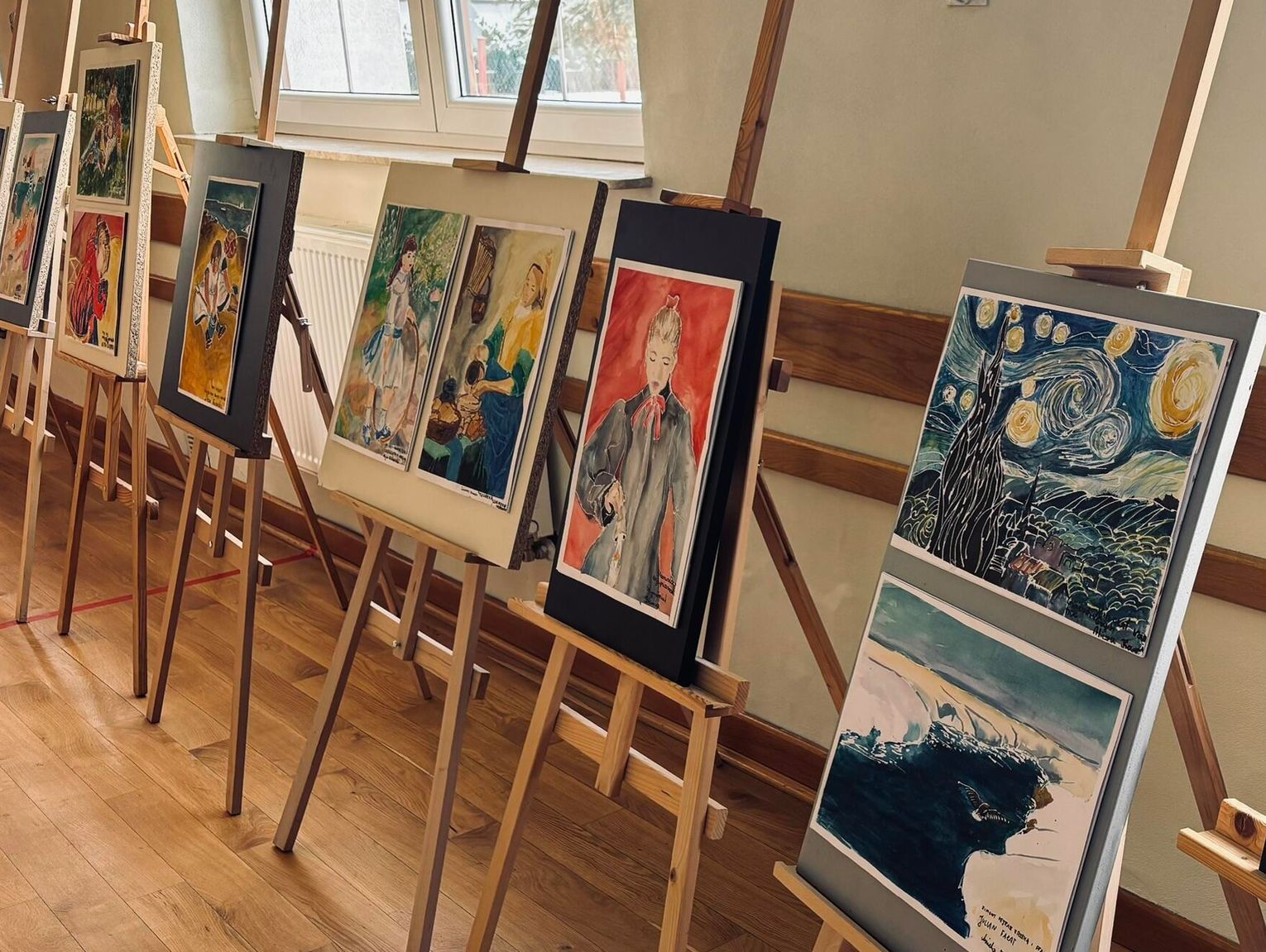 Wisznice. Wystawa prac uczestników warsztatów