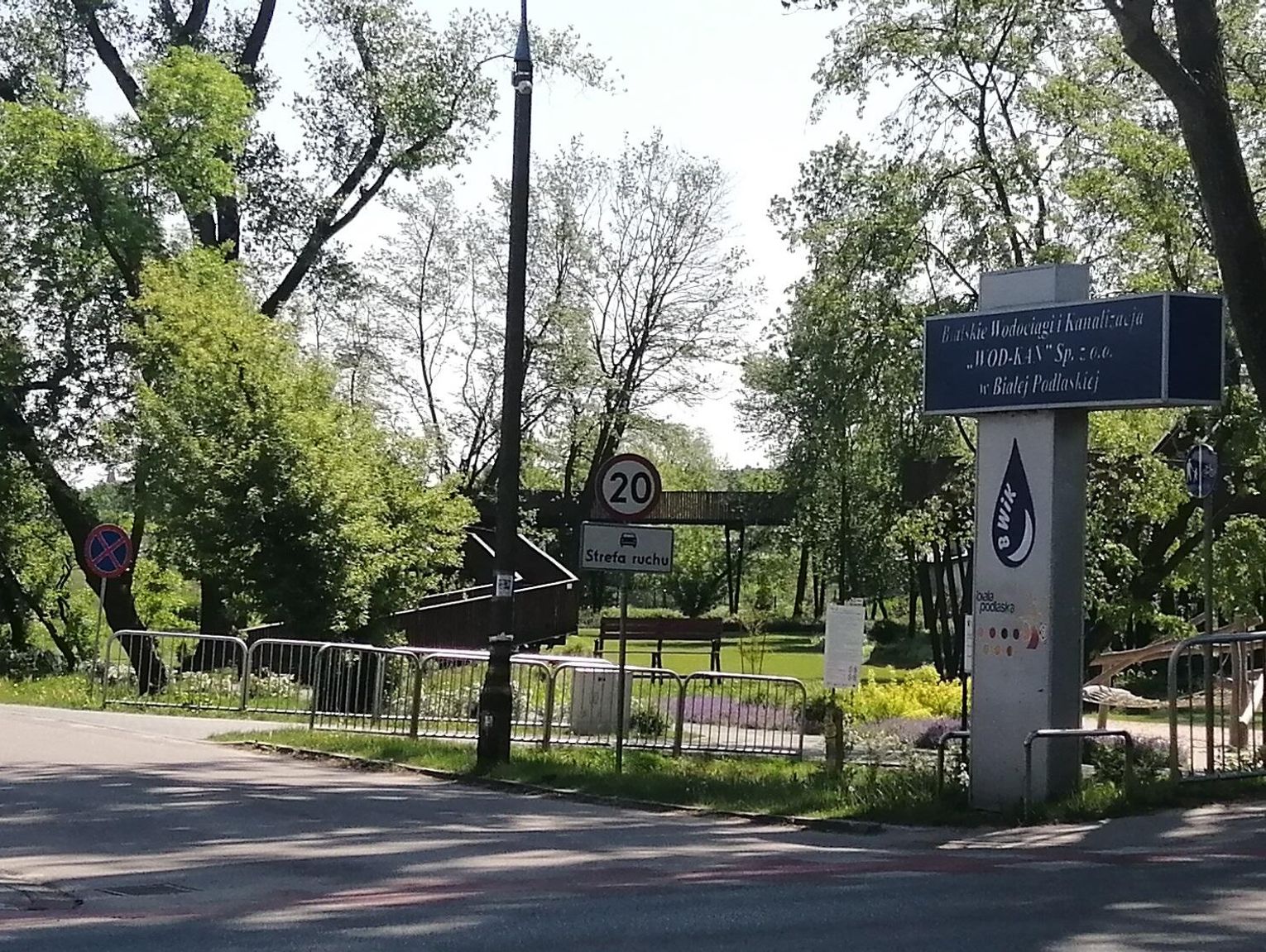 Białą Podlaska. WOD-KAN wprowadza zakaz wstępu