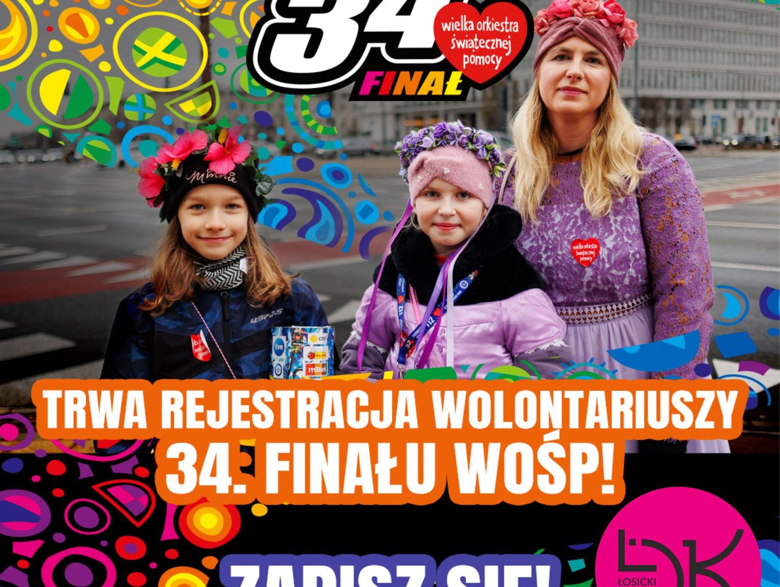 WOŚP Łosice rusza po raz kolejny! Trwa rekrutacja wolontariuszy