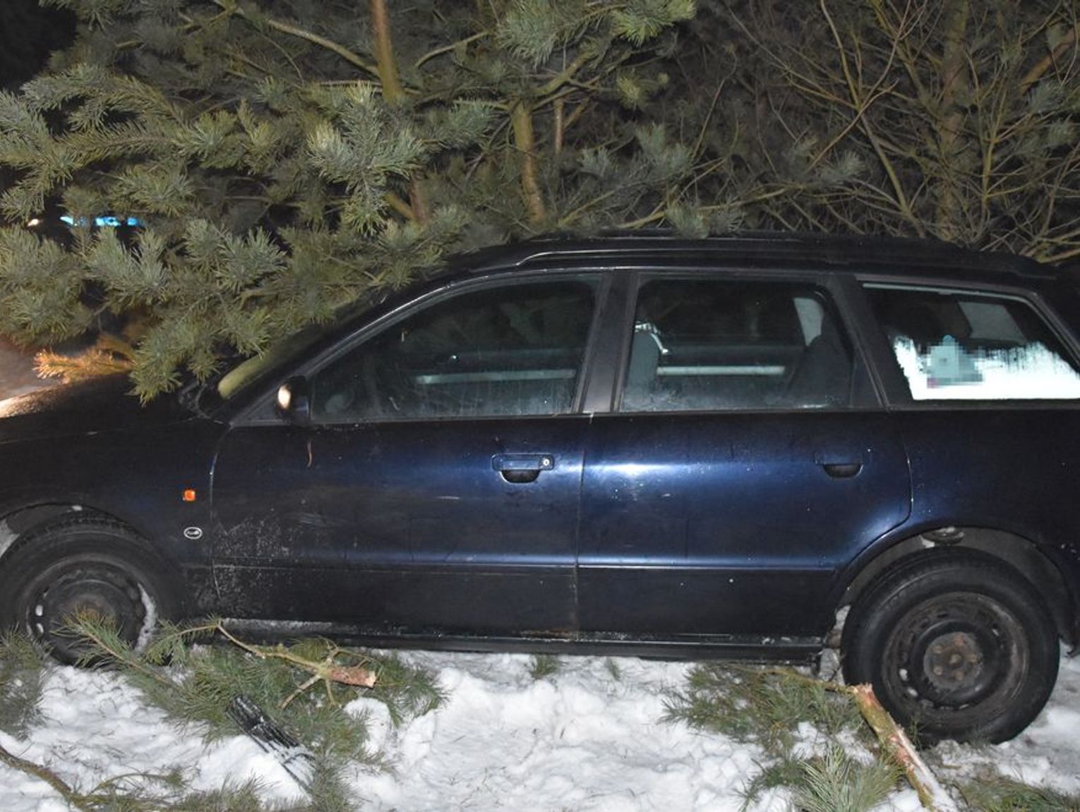 Wypadek w gminie Borki. Sprawca uciekł