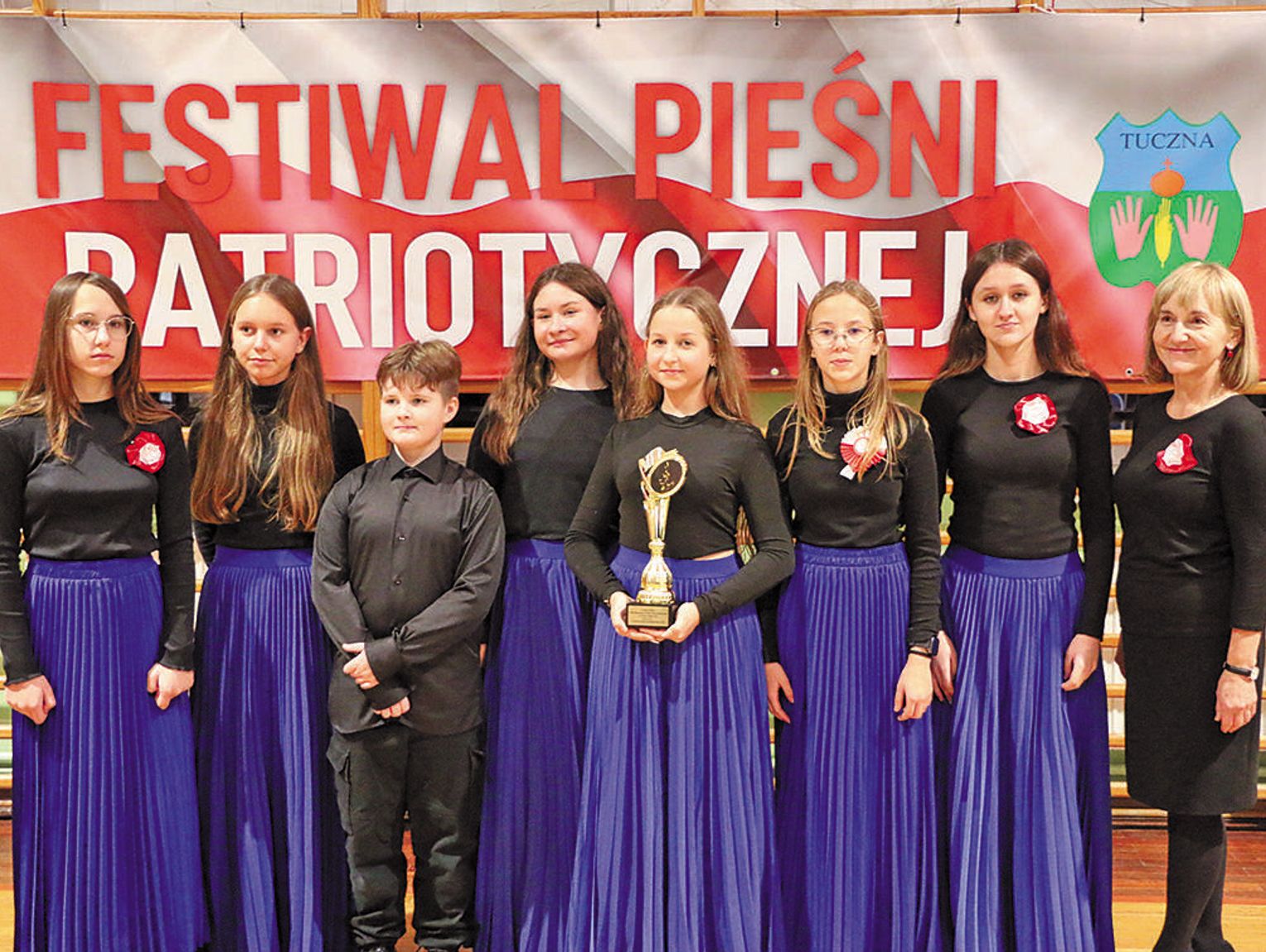 XXII Powiatowy Festiwal Pieśni Patriotycznych w Tucznej [WYNIKI, GALERIA ZDJĘĆ]