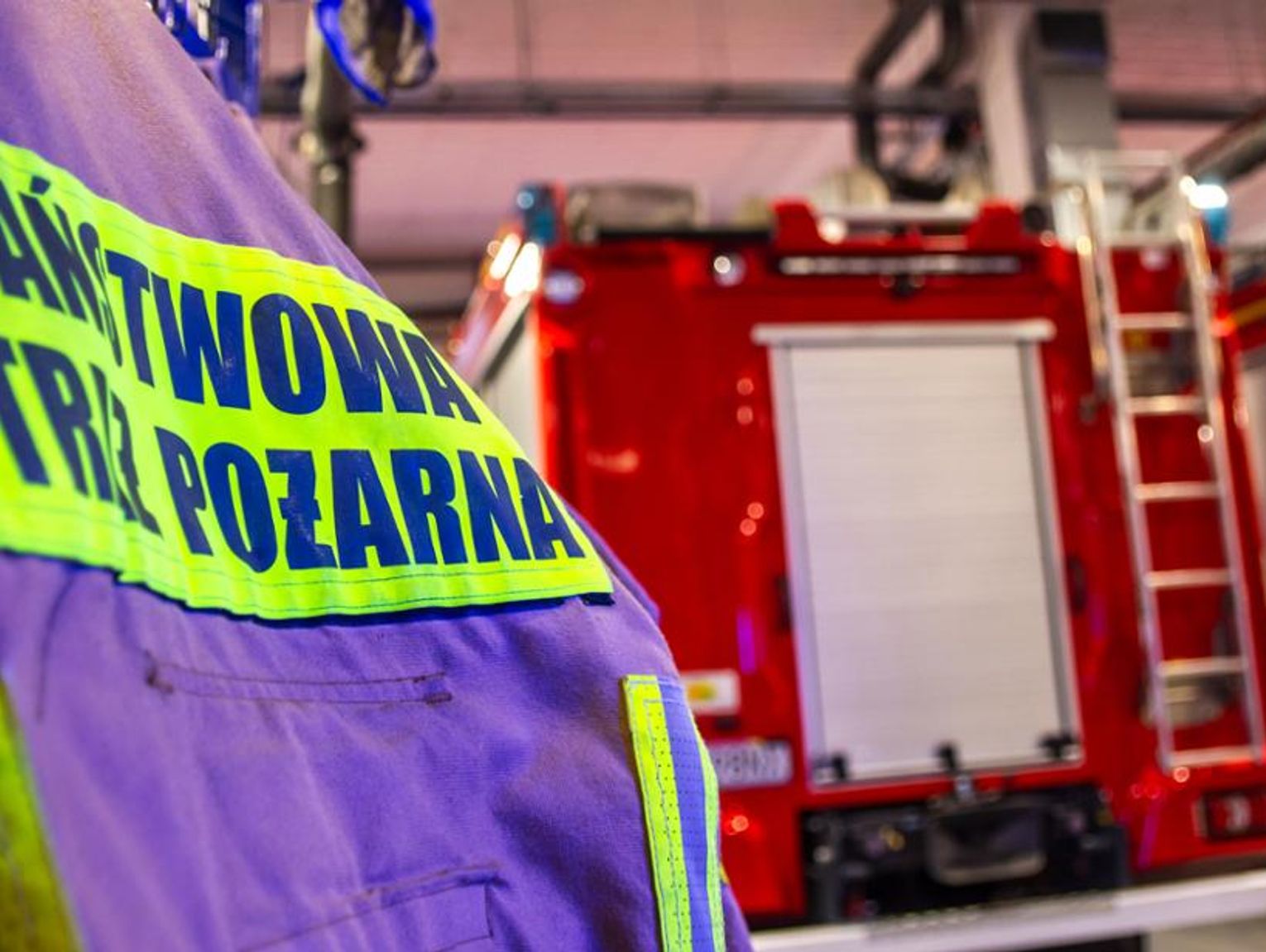 Z ostatniej chwili. Pożar w Janowie Podlaskim