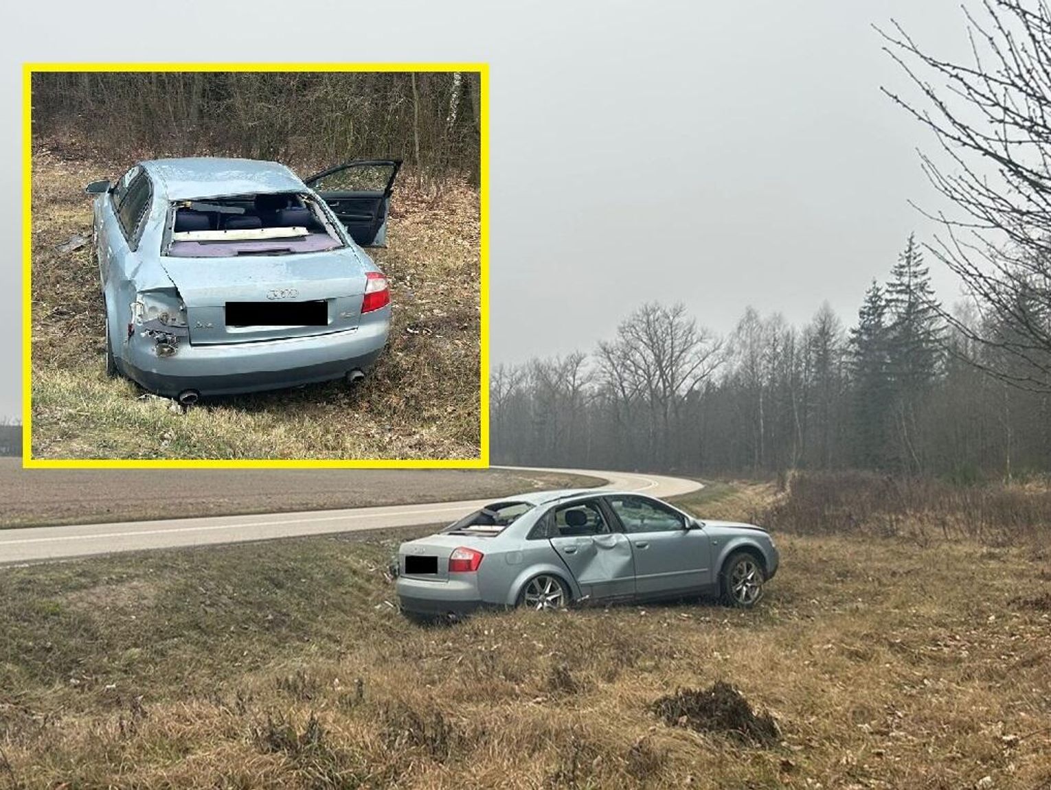 Zainterweniował, chcąc pomóc. Zatrzymał nietrzeźwego kierowcę
