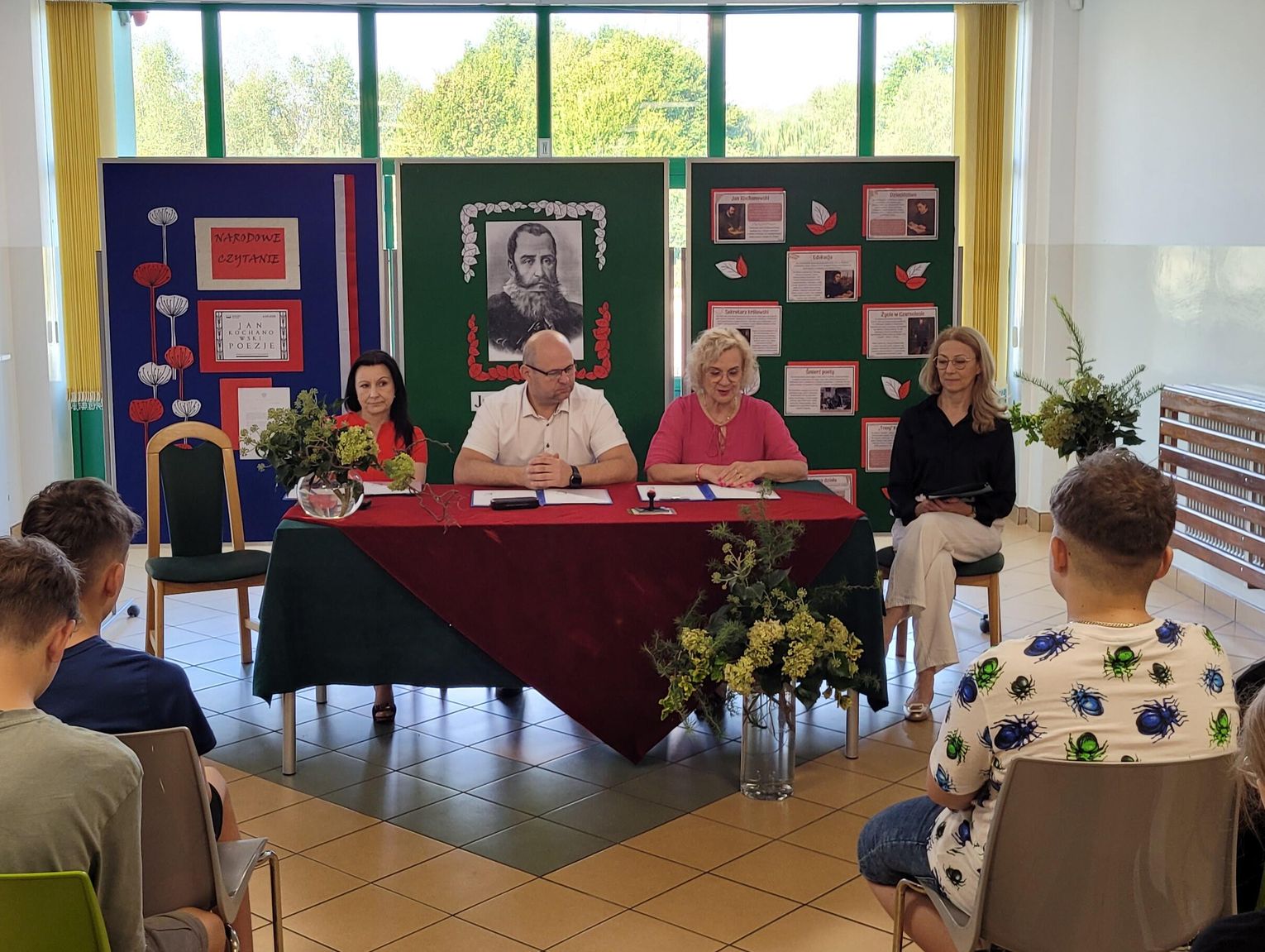 Zalesie. Czytali utwory Kochanowskiego