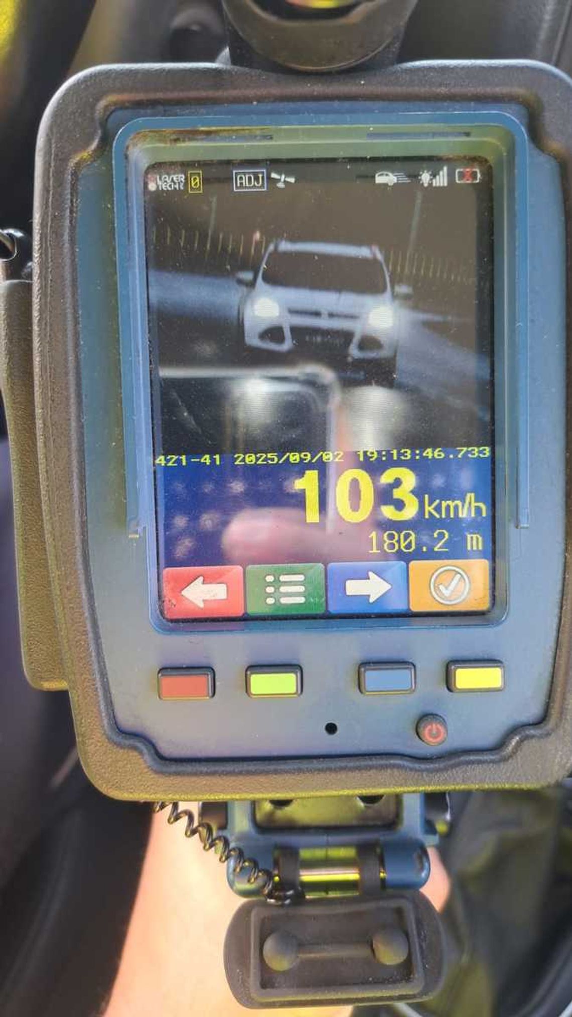 103 km/h w zabudowanym. 32-latka straciła prawo jazdy